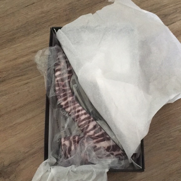 Nine West Tiger Print Block Heel Pumps - Picture 11 of 12